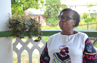 President of the Den Amstel Agro-processing Enterprise Project, Ms. Claudette Nelson
