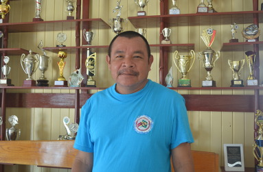 Headteacher of Waramuri Primary, Colin De LaCruz (Telesha Ramnarine photos)
