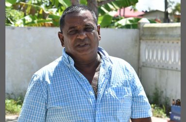 Wyburg/Caracas NDC Chairman Cheemanlall Youradhan (Carl Croker photos)
