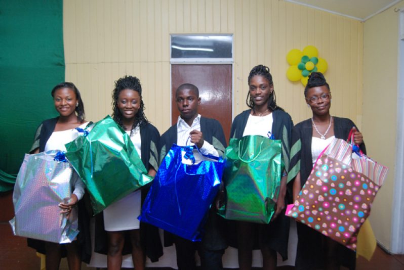 The graduates of the Certificate in Agro-Processing were awarded with test-kits to assist them with their future endeavours