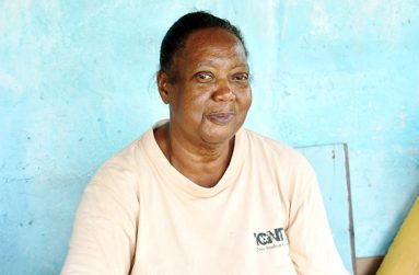 Village elder, Grace Arthur (Carl Croker photos)