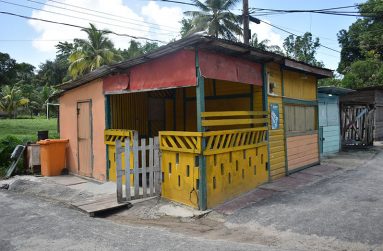 Gaylord Alleyne’s Fish and Chips Shop in Victory Valley, Wismar, Linden (Carl Croker photos)