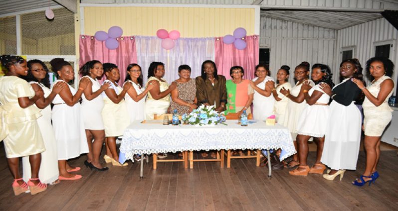 Graduates sharing a moment with the officials of GAPSW