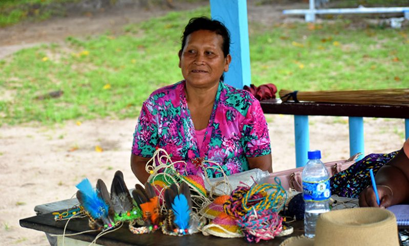 Brenda Phillips and her craft (Carl Croker photos)