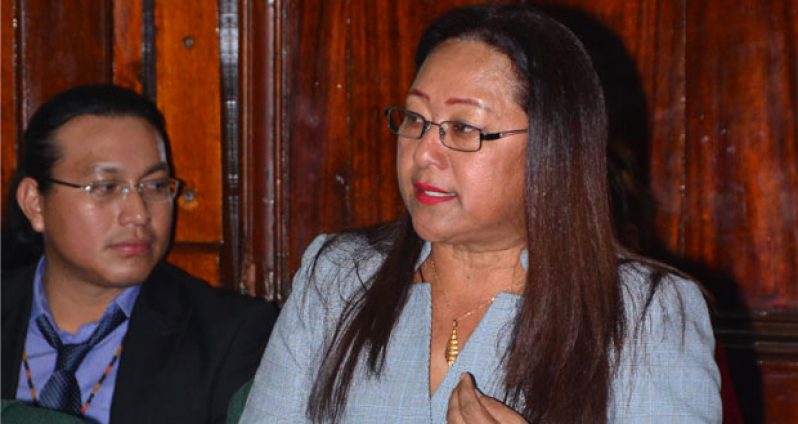 Minister Pauline Sukhai