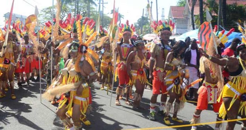 Ministry of Amerindian Affairs float