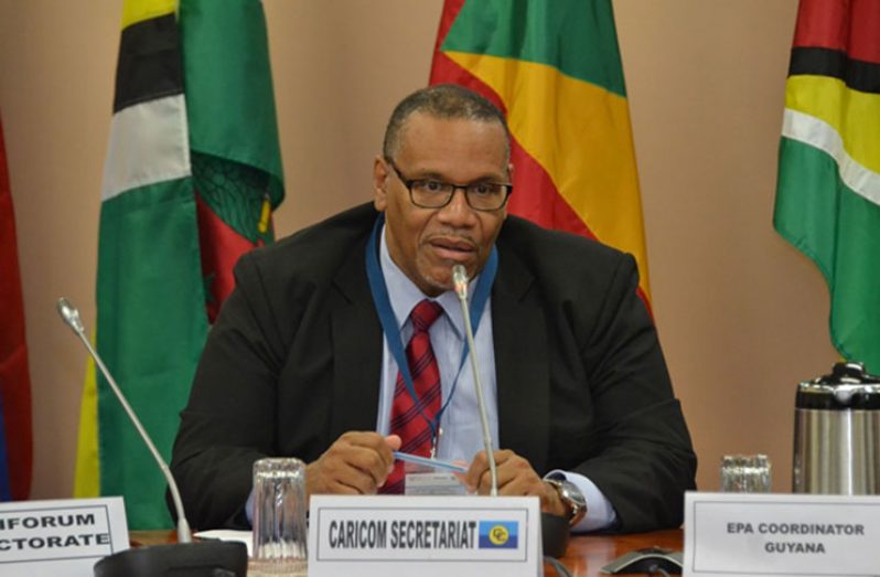  CARICOM’s Assistant Secretary-General, Trade & Economic Integration  Joseph Cox