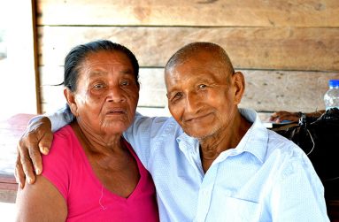 Helena Adrian and her husband, Edmond Daniels(Carl Croker photos)