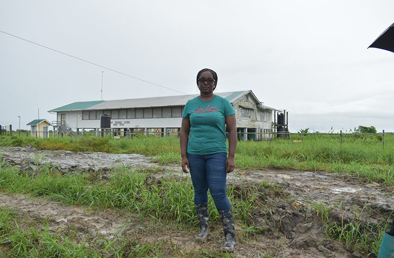 Headmistress of Karamat Primary School, Youlanda Simeon-Cummings (Carl Croker photos)