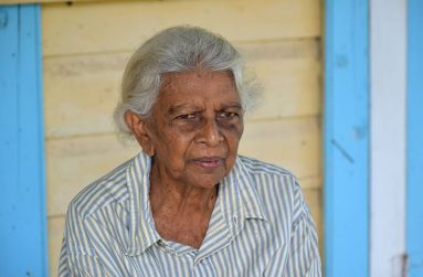 Retired educator, Seedai Etwaru (Carl Croker photos)