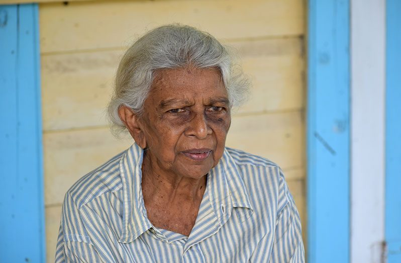 Retired educator, Seedai Etwaru (Carl Croker photos)