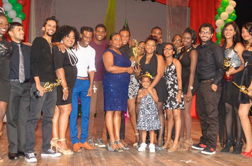 Some of the winners of the National Drama Festival Awards 2017
