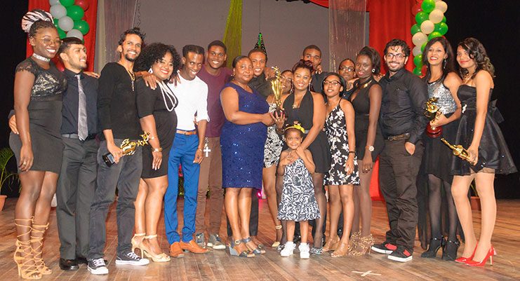 Some of the winners of the National Drama Festival Awards 2017