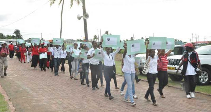 A delegation of PNCR supporters from Region 10