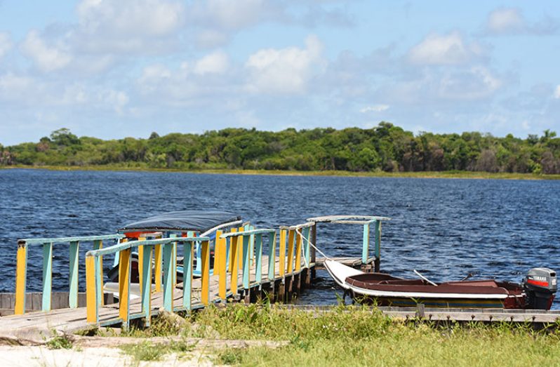 The landing at Capoey Mission (Samuel Maughn photos)