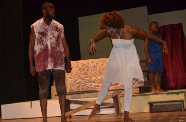 Mark Luke Edwards and Nikita Archer in Mosa Telford’s ‘Children of Baby’ (Godfrey Phil Photos)