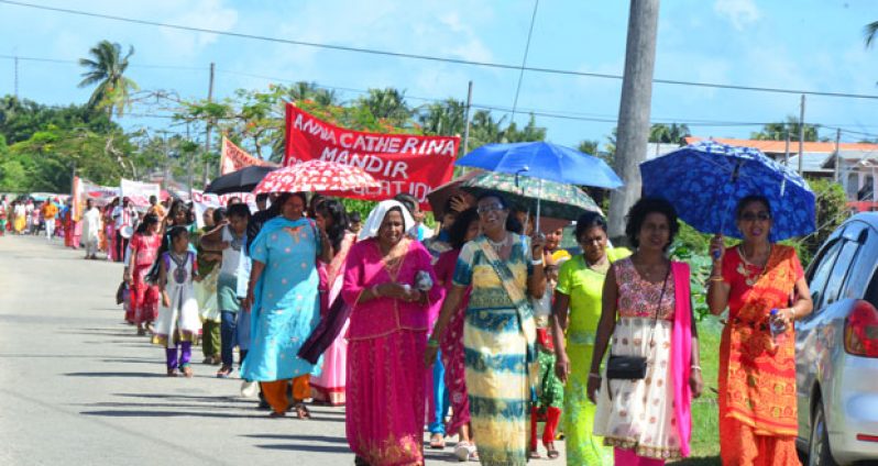 Celebrating 40 years of unstinting service: The massive march involving representatives from the Sabha’s various praants located across the country