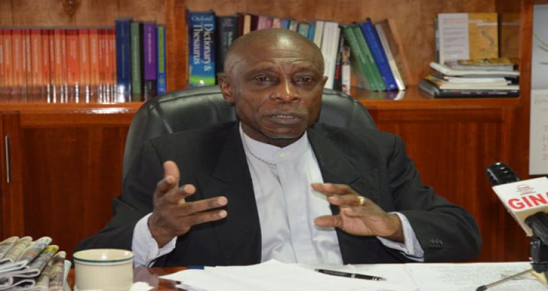 Vice-President and Foreign Affairs Minister, Mr Carl Greenidge