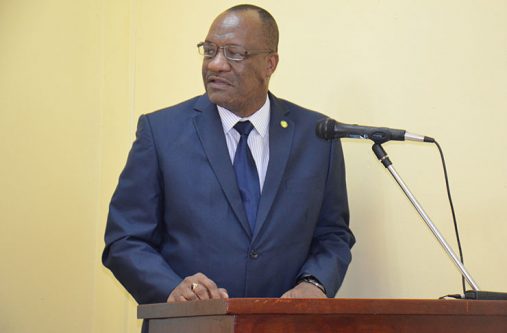 Minister of State Joseph Harmon