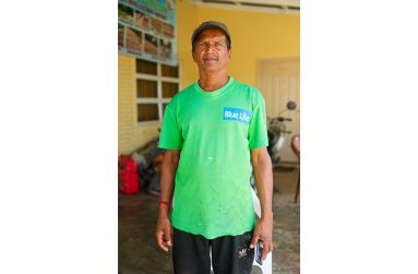 Life-long villager of Hope Roy Doodnauth (Samuel Maughn photos)