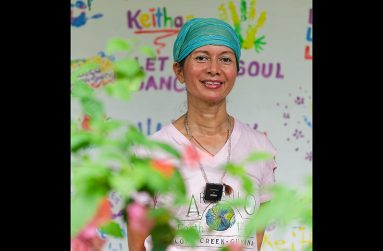 Diane Chin of Armadillo Earth Farm (Samuel Maughn Photos)