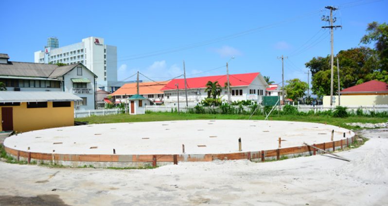 The completed floor of the new Umana Yana