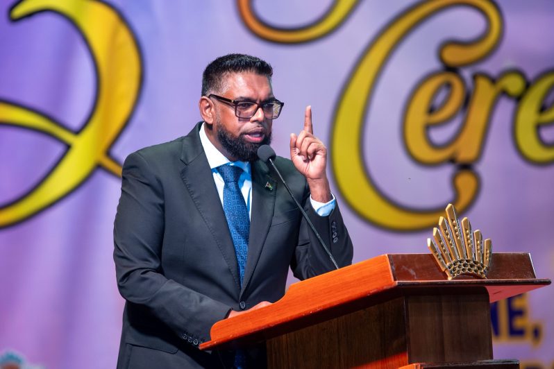 President Dr. Irfaan Ali (Delano Williams photos)