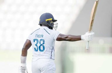 Damel Evelyn celebrates his half-century