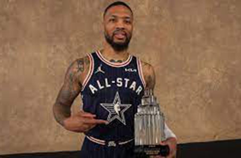 Lillard all star clearance jersey