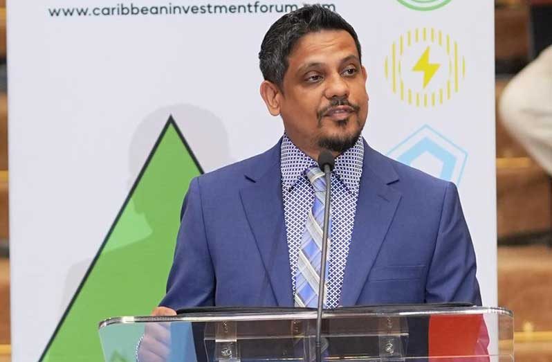 Executive Director at the Caribbean Export Development Agency Dr. Damie Sinanan (Office of the President photo)