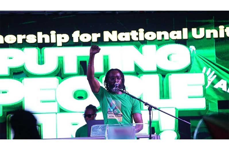 Attorney-at-Law and APNU candidate Ronald Daniels