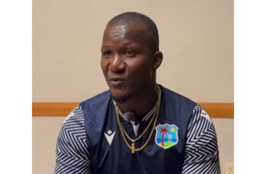 West Indies head coach Daren Sammy