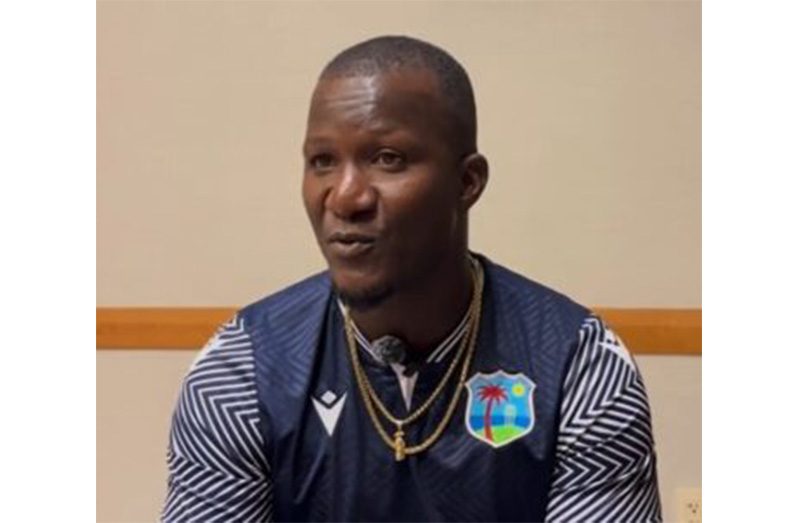 West Indies head coach Daren Sammy