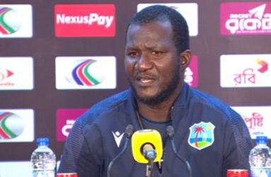West Indies head coach Daren Sammy