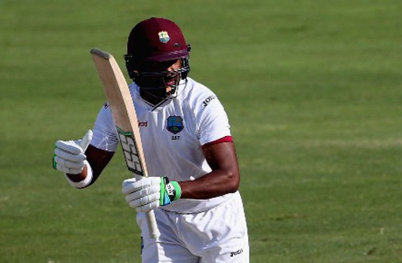 Darren Bravo scored an unbeaten half-century.