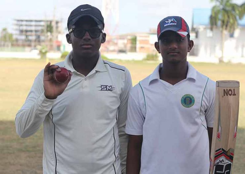 Darrius Andrews and Mavindra Dindyal starred with ball and bat respectively for GCC.