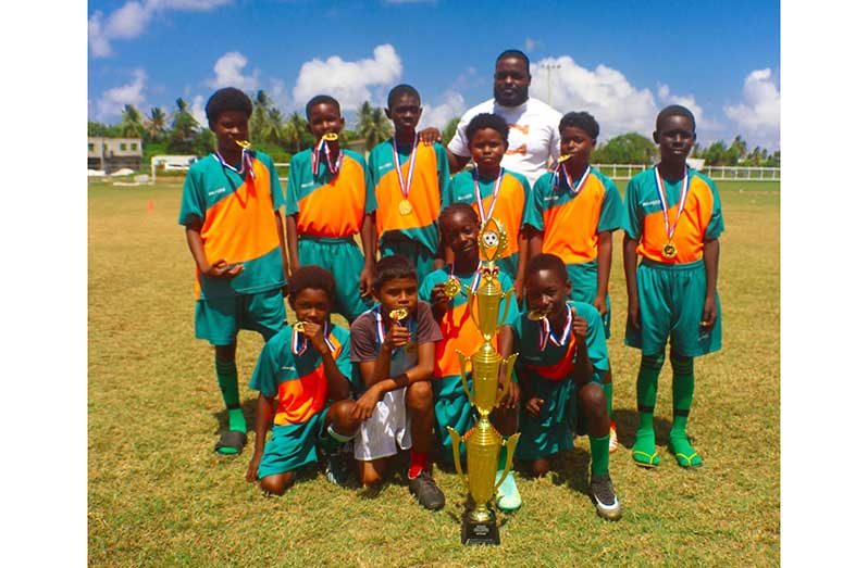 Dartmouth Dominators claim the Under-13 title.