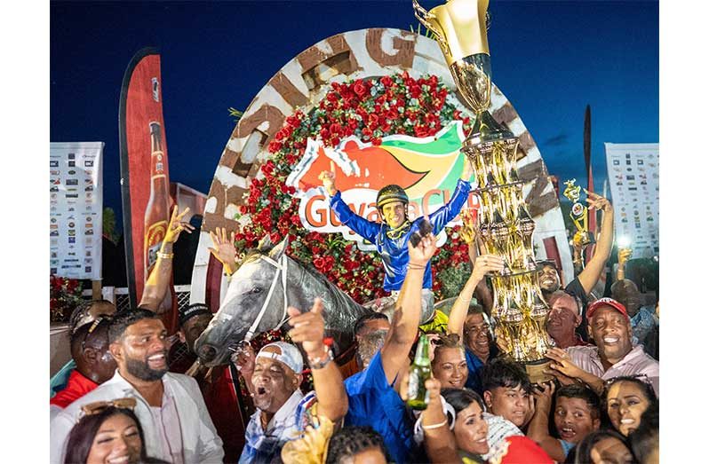 Dataman, a horse from the United States of America, won the Guyana Cup 2025