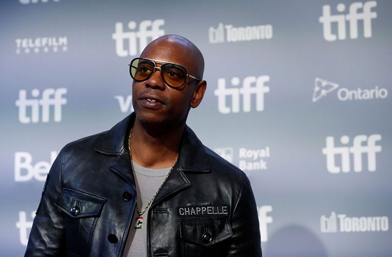 Actor Dave Chappelle arrives for the press conference to promote the film A Star 
is Born at the Toronto International Film Festival (TIFF) in Toronto, Ontario, Canada, 
September 9, 2018. REUTERS/Mario Anzuoni
