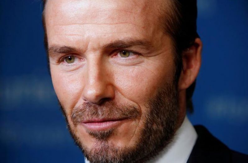 Former England captain David Beckham