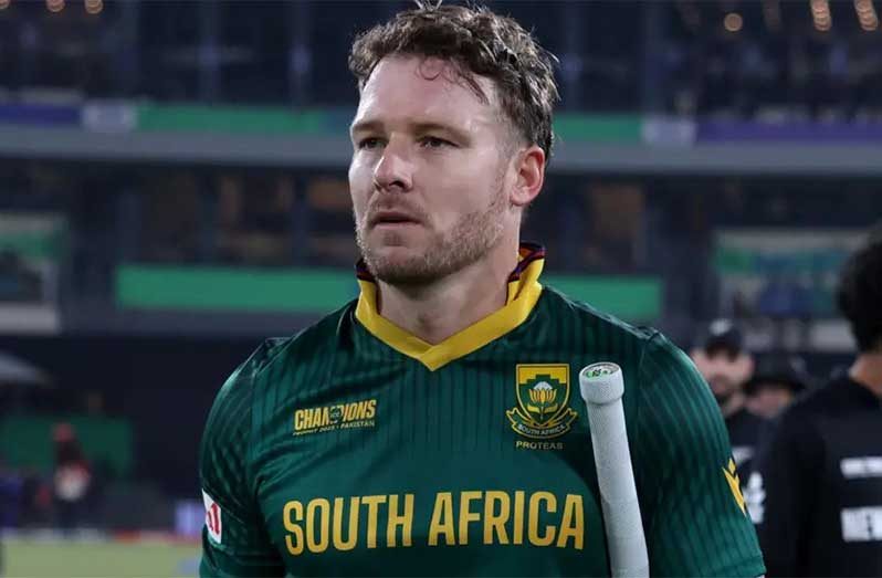 David Miller has more than 300 caps for South Africa in white-ball cricket
