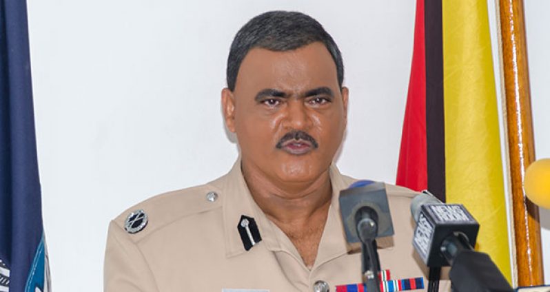 Acting Police Commissioner David Ramnarine
