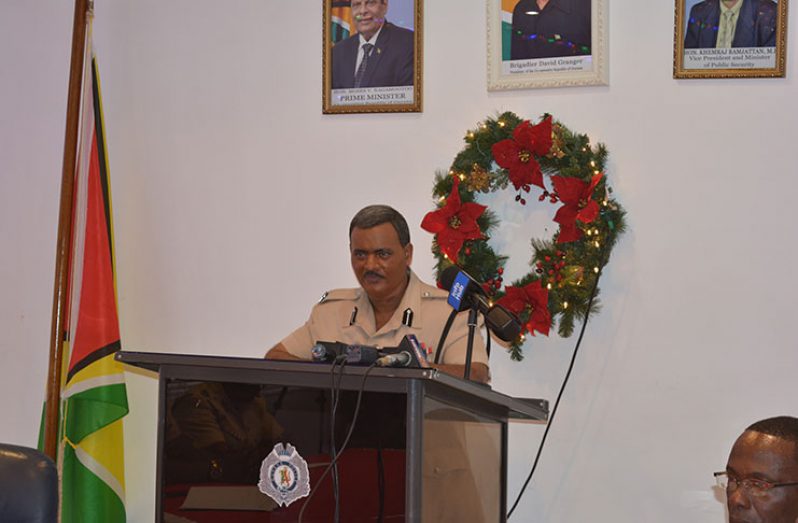 Acting Commissioner of Police David Ramnarine