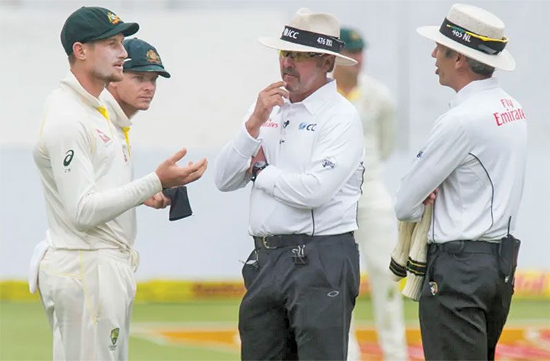 David Warner, Cameron Bancroft and Steven Smith were all banned after ball-tampering in 2018  (Gallo Images/Stringer)