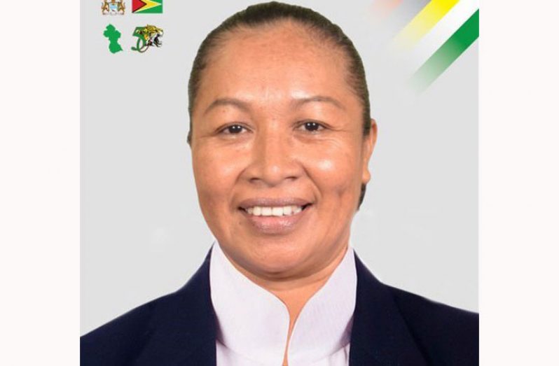 Minister of State in the Ministry of the Presidency, Dawn Hastings –Williams