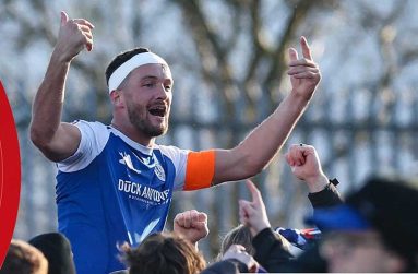 Paul Dawson scored the opening goal for Macclesfield against Crystal Palace