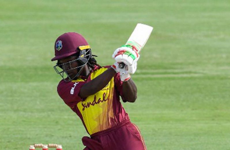 Deandra Dottin missed out on three figures with 96.