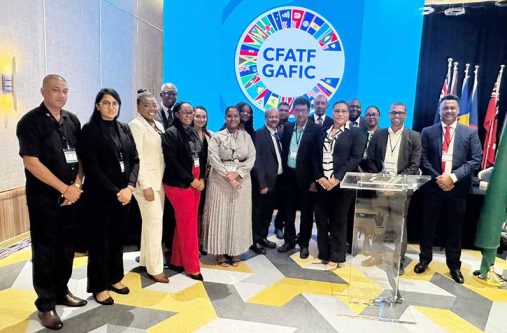 Attorney General Anil Nandlall, SC led Guyana’s delegation to the 59th Caribbean Financial Action Task Force (CFATF) Plenary and Working Group Meetings in Jamaica