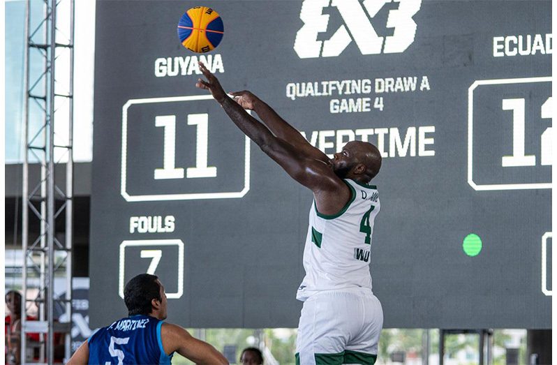 Veteran forward Delroy James
