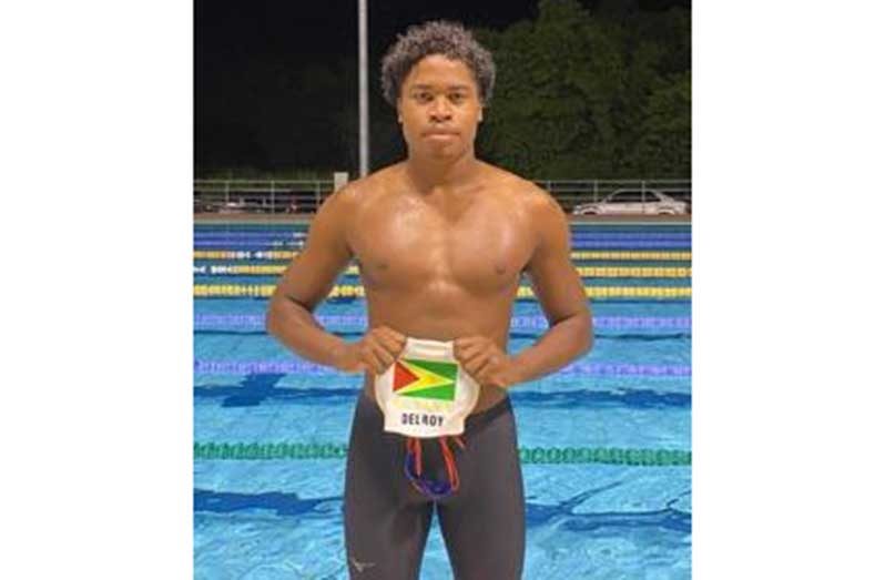 Swimmer Delroy Tyrrell